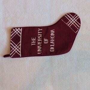 UNIVERSITY of OKLAHOMA Christmas Stocking